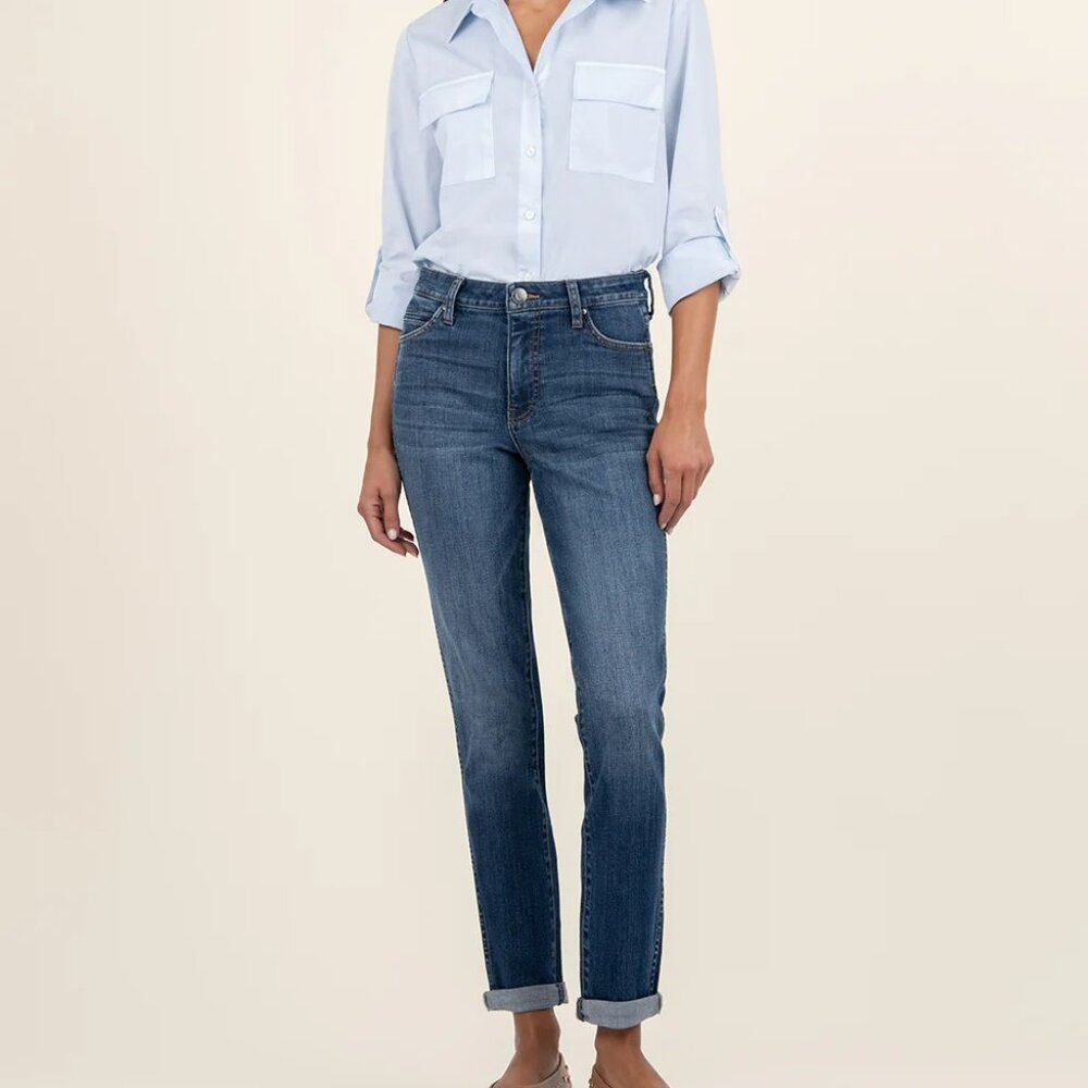 Kut from the Kloth - Catherine High Rise Boyfriend Jeans – Size 12